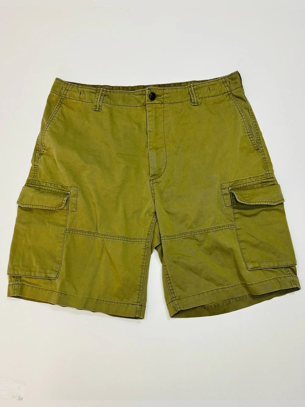 Polo Ralph Lauren Olive Drab Cargo Shorts Men 35 Relaxed Fit Military Utility